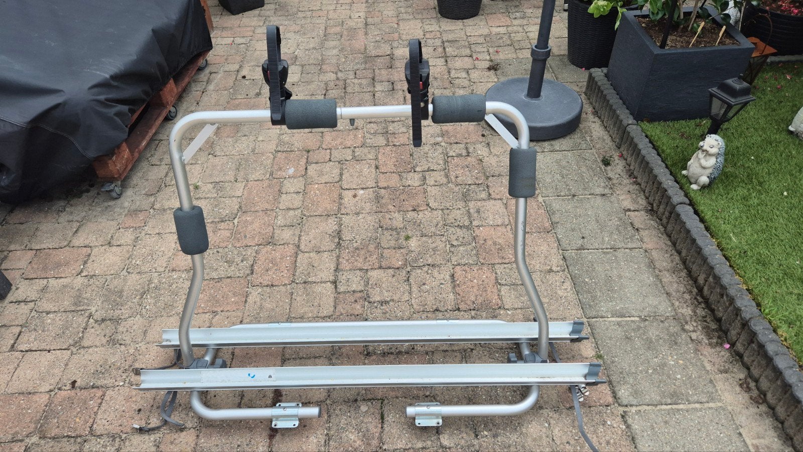 Obelink Front II Pro Fietsendrager voor op Dissel, Ophalen, 2 fietsen, Gebruikt, Fietsendrager-accessoire