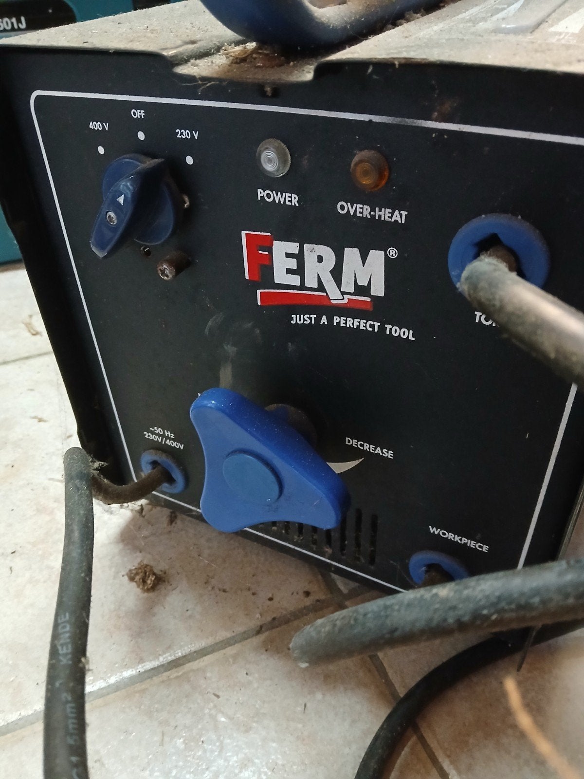 Ferm FWM-160 Lasapparaat 230V - Gebruikt, Ophalen, Gebruikt, Minder dan 150 ampère, Elektroden