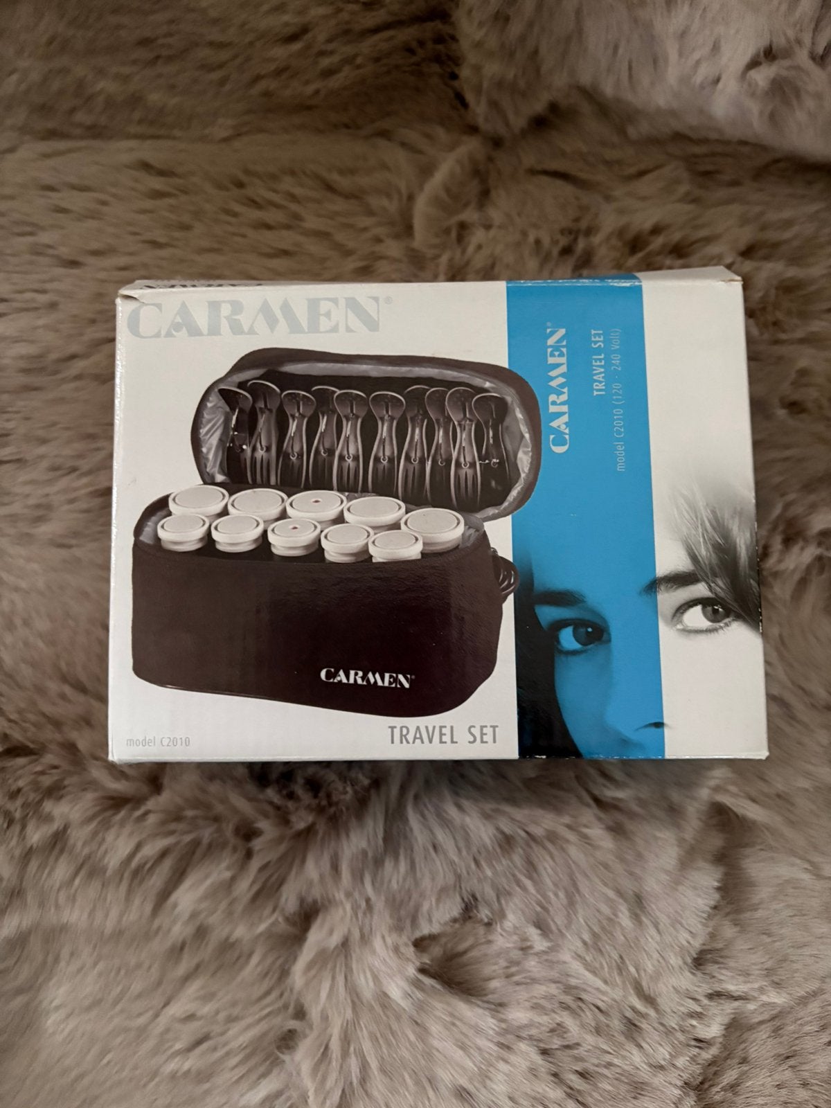Carnen set reis set, Witgoed en Apparatuur, Ophalen of Verzenden, Zo goed als nieuw, Haarverzorging