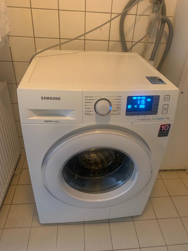 Samsung - Wasmachine - 7 kg  - EcoBubble - Energie Alkmaar, Ophalen of Verzenden