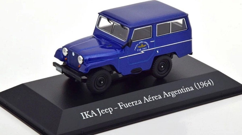 IKA JEEP F. AEREAS ARG, Hobby en Vrije tijd, Modelauto's | 1:43, Ophalen of Verzenden, Nieuw, Auto, Overige merken