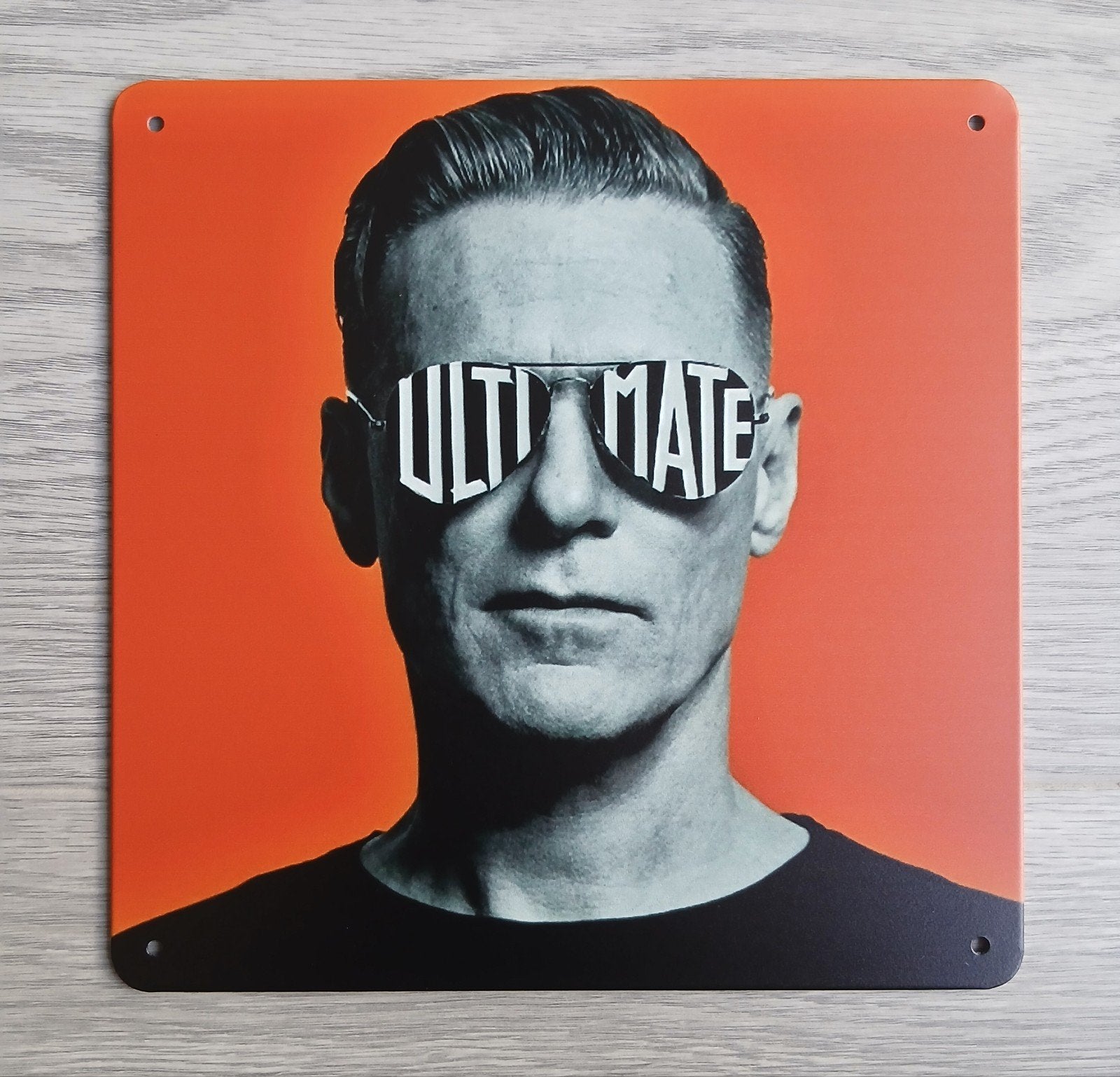 Bryan Adams Ultimate 20x20 cm Metalen Reclamebord, Verzamelen, Ophalen of Verzenden, Nieuw, Poster, Artwork of Schilderij