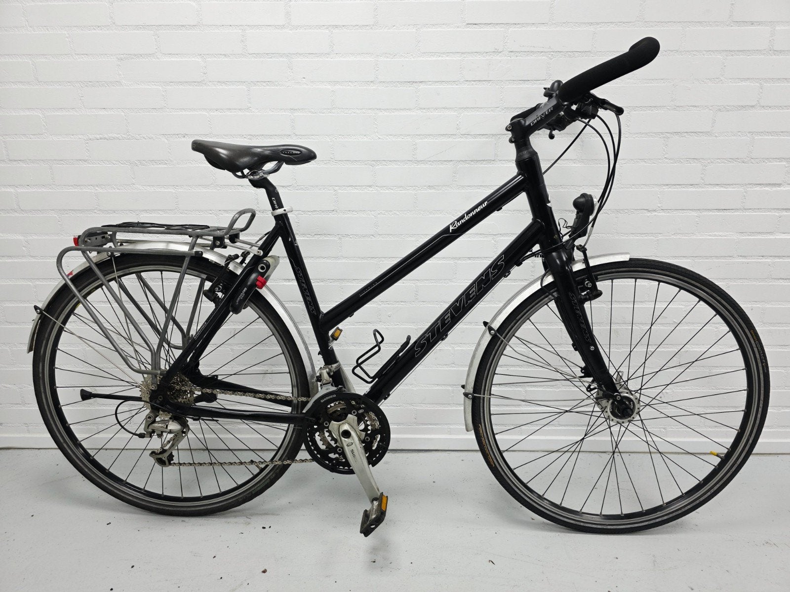 Stevens Randonneur trekking hybride vakantiefiets, Velgrem, Versnellingen, Ophalen, Overige merken