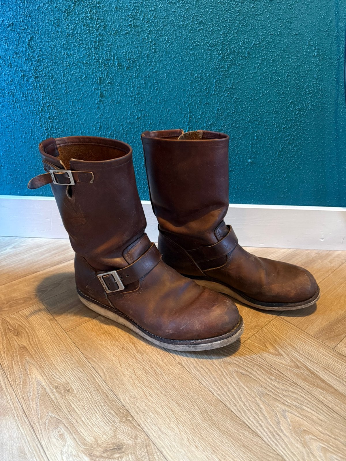 Redwings boots - Maat 45, Ophalen, Bruin, Boots, Gedragen