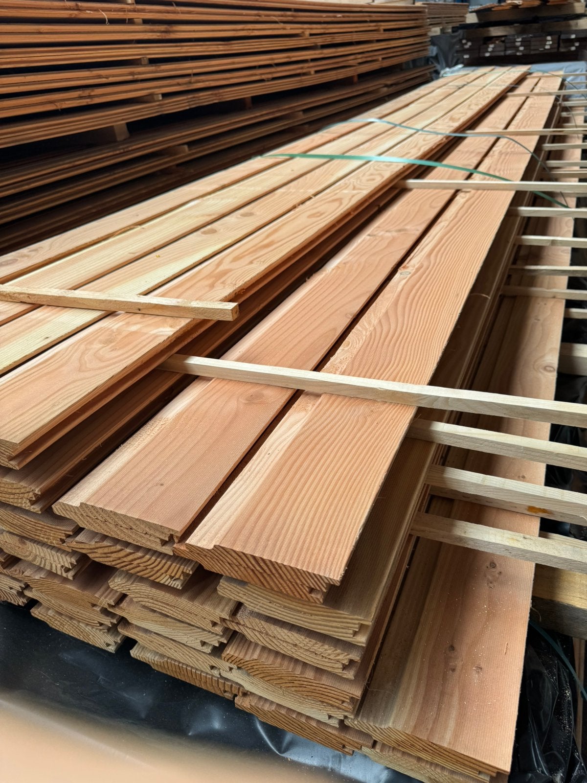 Douglas channelsiding | 145x18 mm | Tuinhout Outlet, Doe-het-zelf en Verbouw, Minder dan 25 mm, Nieuw, Ophalen of Verzenden, Plank