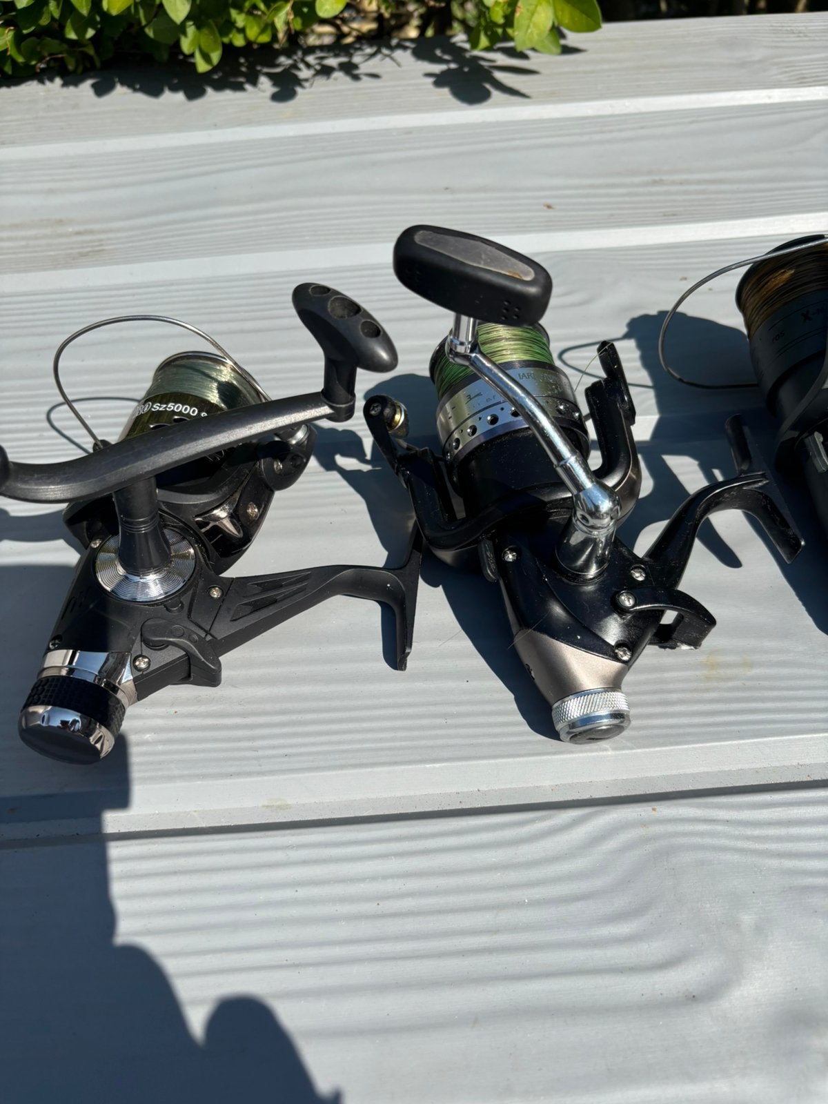 5x baitrunners mooie staat, Ophalen, Zo goed als nieuw, Molen