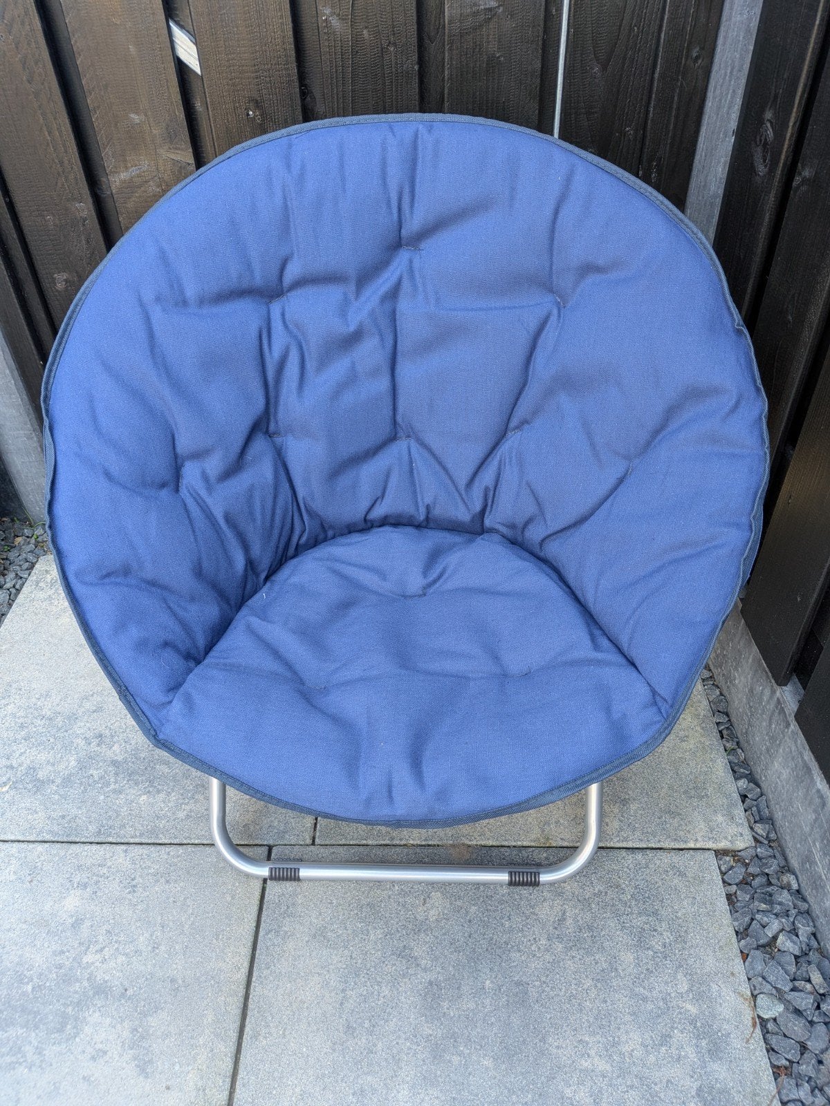 Xdays maanstoel inklapbaar - blauw - nieuw, Ophalen of Verzenden, Nieuw, Blauw, Eén