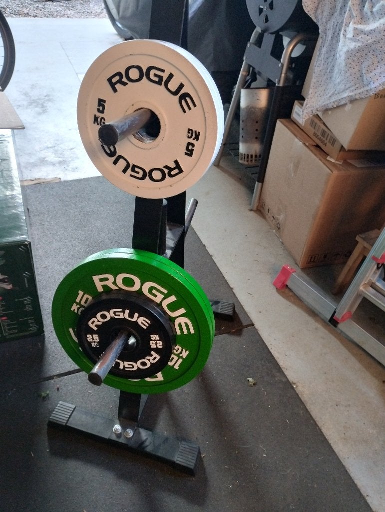 Rogue gekalibreerde halterschijven (125kg), Sport en Fitness, Ophalen, Gebruikt, Halterschijven