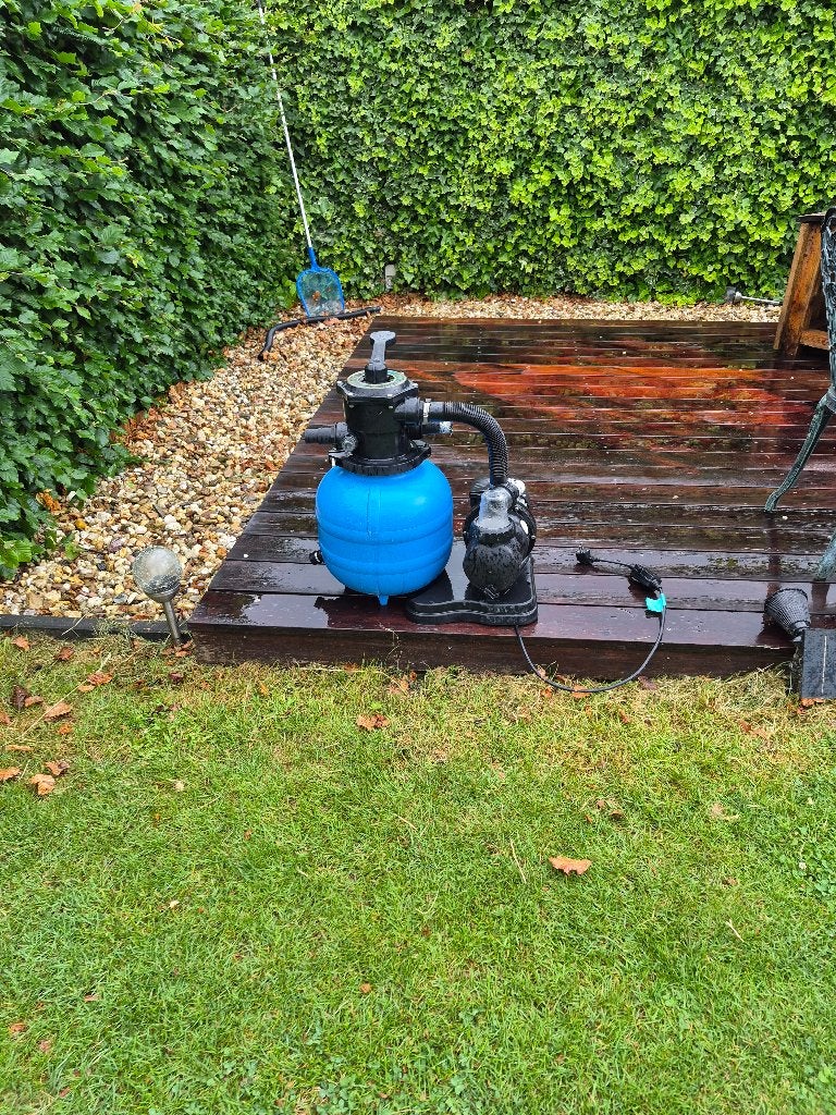 Waterland ZF-300 Zwembadpomp 7000 L/u, Tuin en Terras, Zwembad-toebehoren, Ophalen, Gebruikt, Zwembadpomp