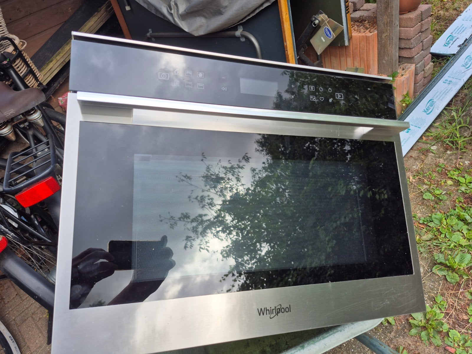 Whirlpool Inbouw Oven - Gebruikt, Ophalen, 45 tot 50 cm, Whirlpool, Gebruikt
