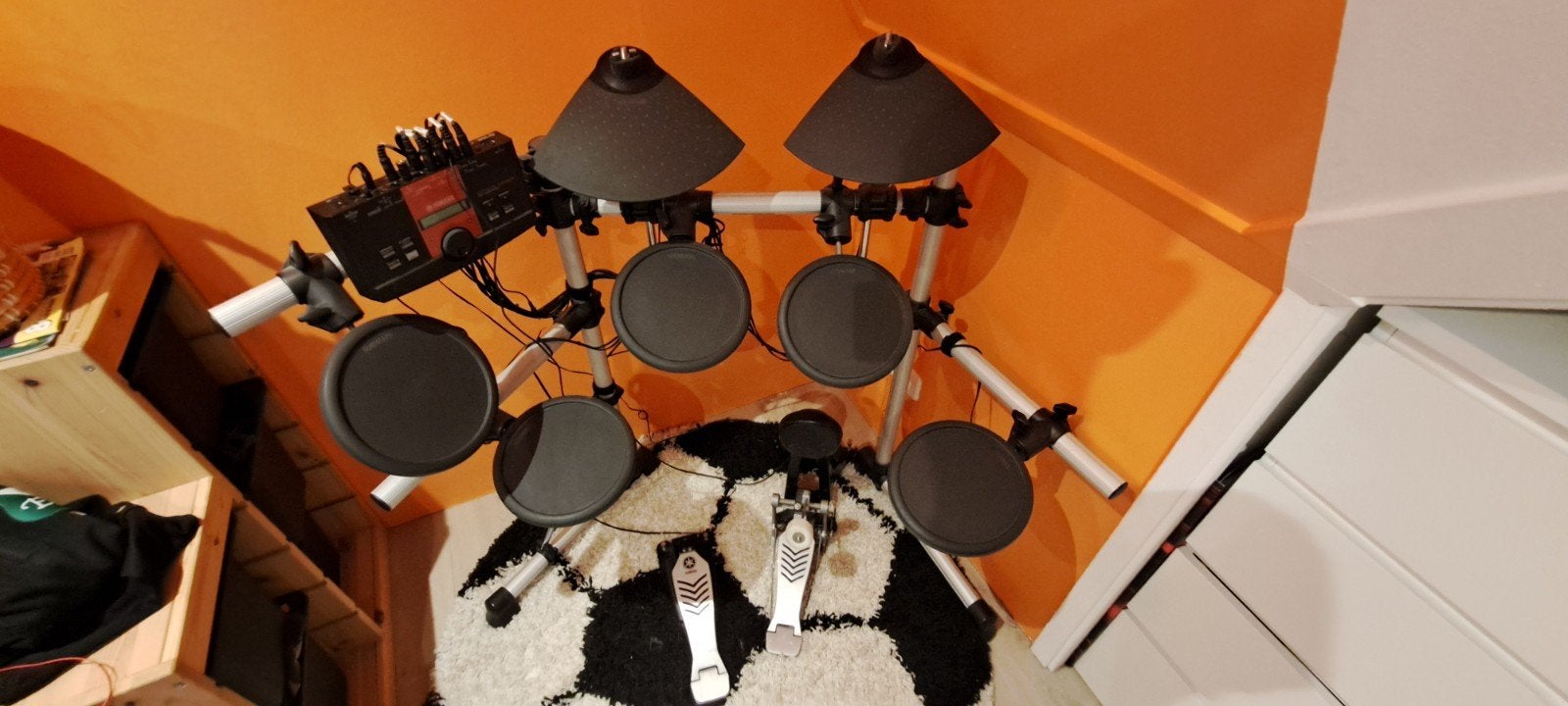 Yamaha elektrisch drumstel, Ophalen, Yamaha