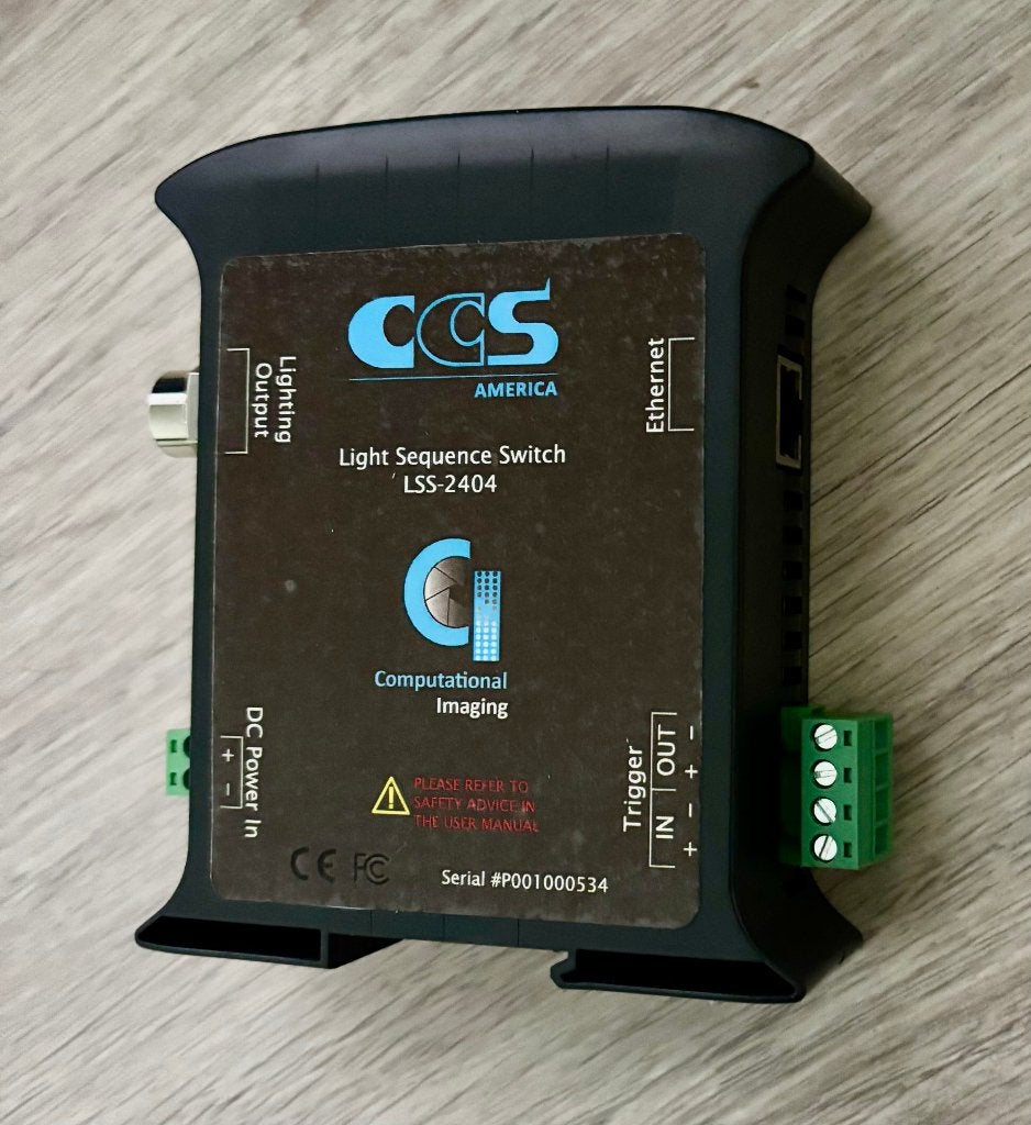 CCS - LSS-2404 - Light Sequence Switch ( Cognex ), Hobby en Vrije tijd, Elektronica-componenten, Www.ccs-grp.com, Nieuw, Ophalen of Verzenden