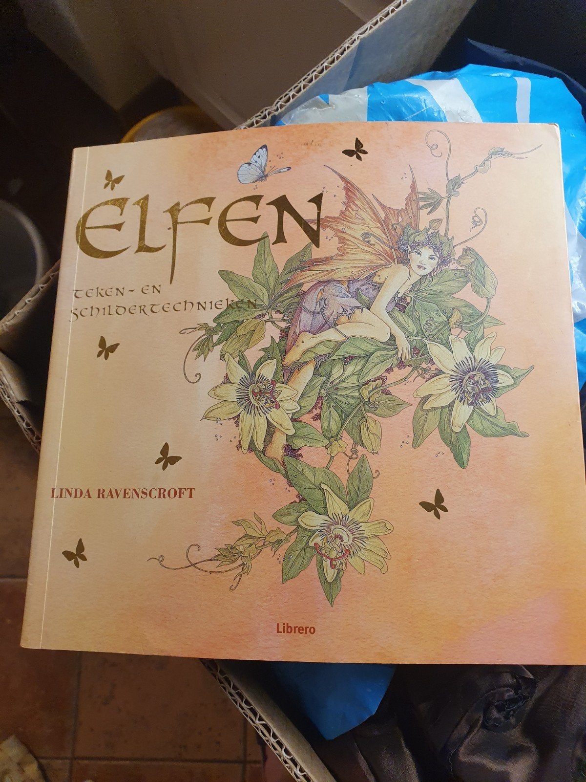 Te koop Elfen teken en schildertechnieken boek, Ophalen of Verzenden