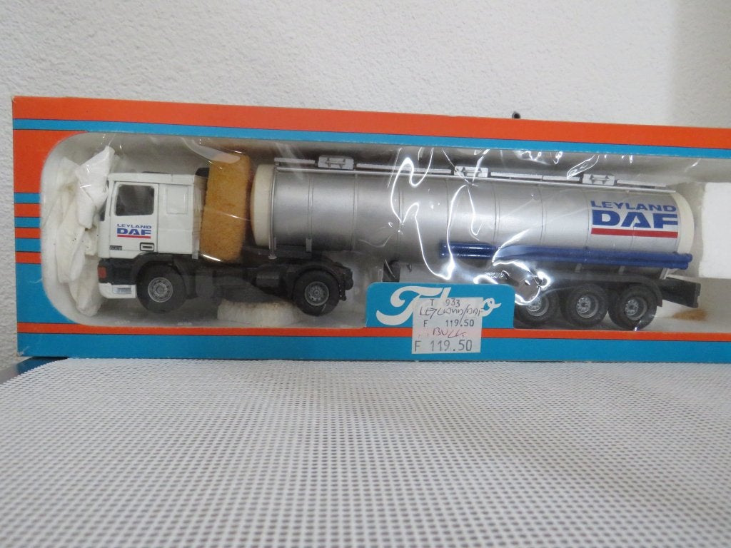 Leyland DAF plus Tankoplegger, Ophalen of Verzenden, Zo goed als nieuw, Bus of Vrachtwagen, Lion Toys