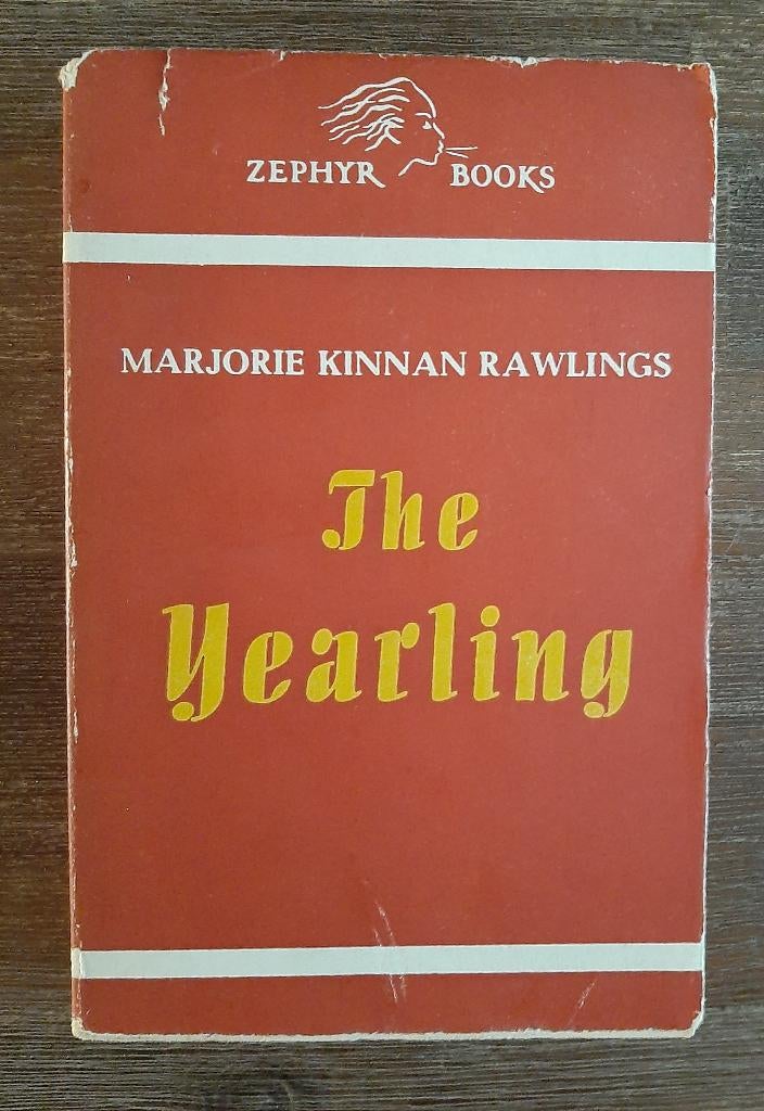 Marjorie Kinnan Rawlings - The Yearling - Zephyr, Ophalen of Verzenden, Gelezen, Amerika