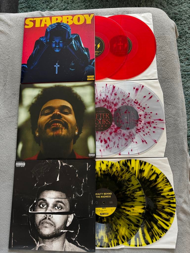 3x The Weeknd Vinyl, Ophalen of Verzenden, Zo goed als nieuw, 12 inch