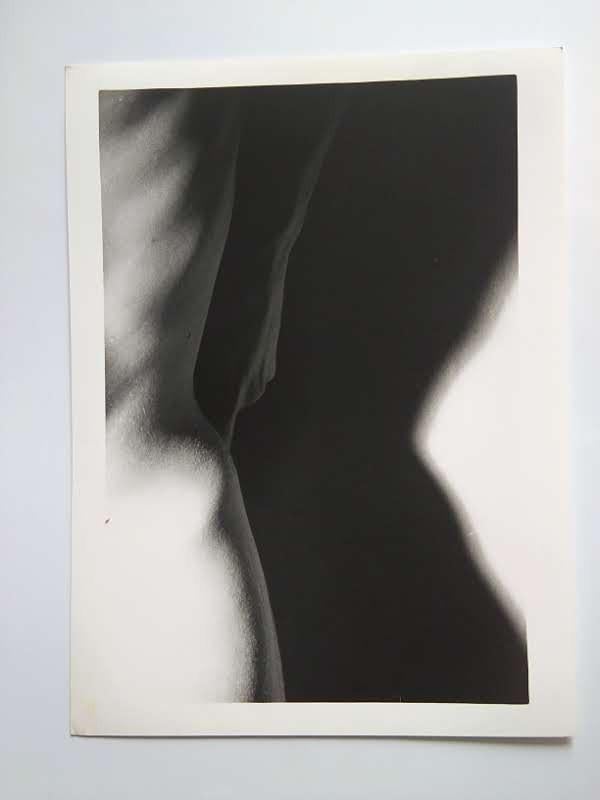 Abstracte kunstfoto lichaamsdeel jaren 80/90, Antiek en Kunst, Kunst | Tekeningen en Foto's, Ophalen of Verzenden