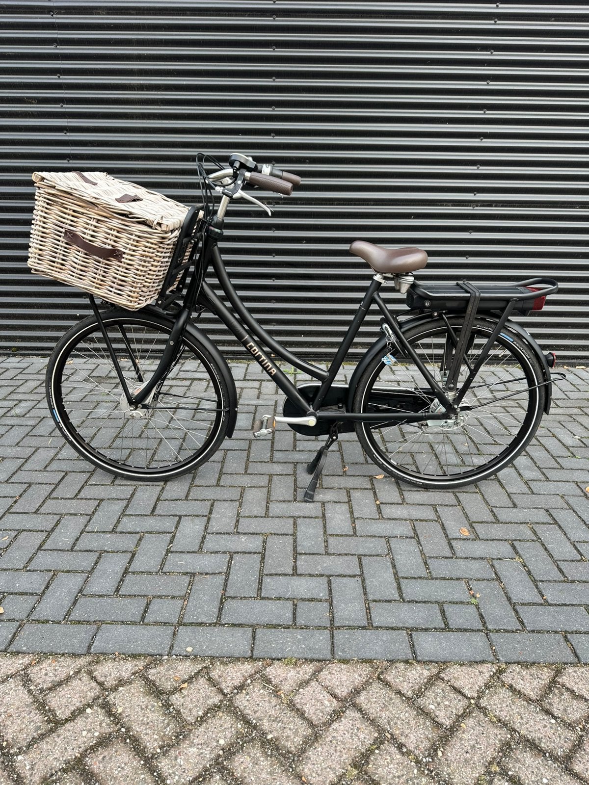 Z.G.A.N. Cortina U4 Elektrische Fiets | 500Wh Accu | Zwart, Ophalen, Zo goed als nieuw