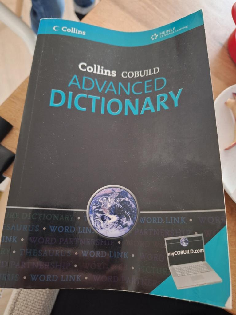 Collins advanced dictionary Engels woordenboek, Ophalen of Verzenden, Zo goed als nieuw