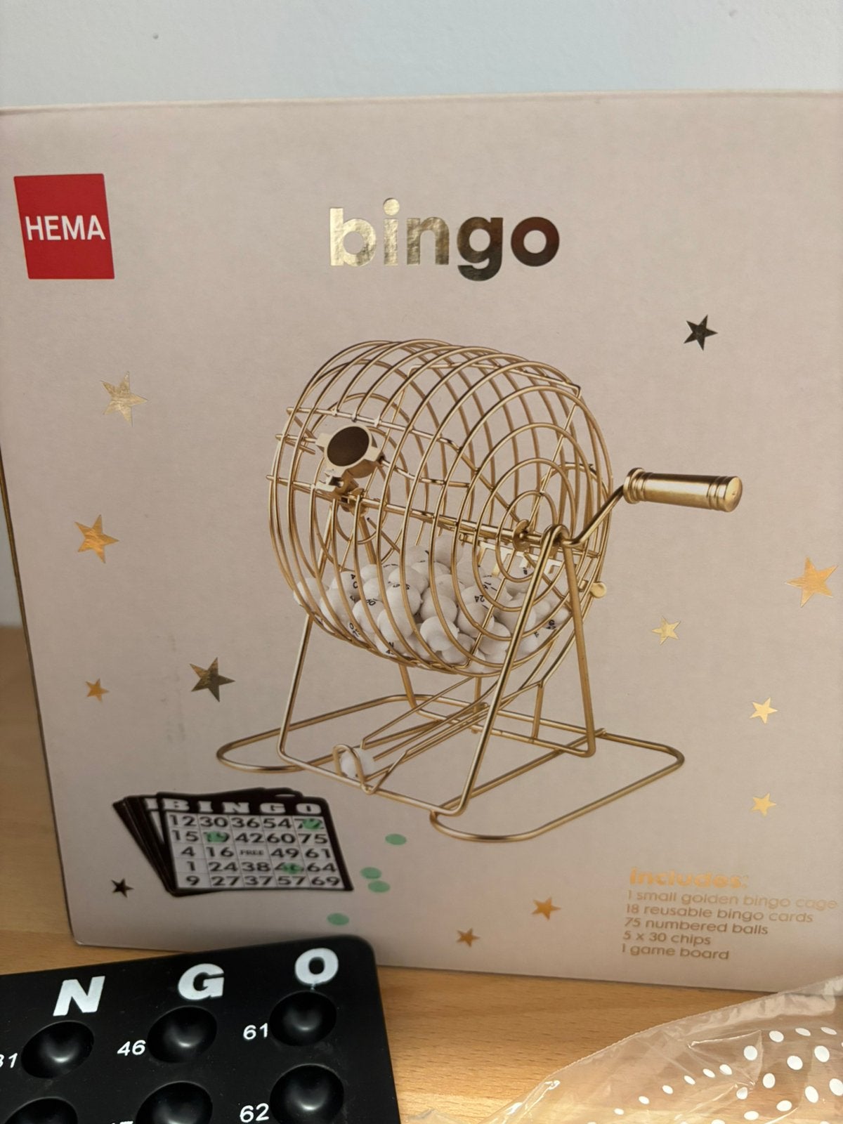 Bingo spel zgan, Ophalen of Verzenden, Zo goed als nieuw