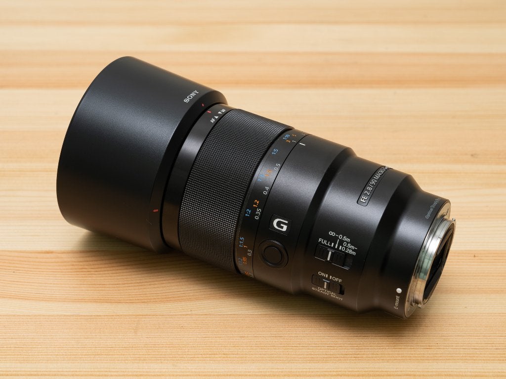 Sony FE 90mm F/2.8G Macro OSS, Audio, Tv en Foto, Fotografie | Lenzen en Objectieven, Ophalen, Gebruikt, Macrolens