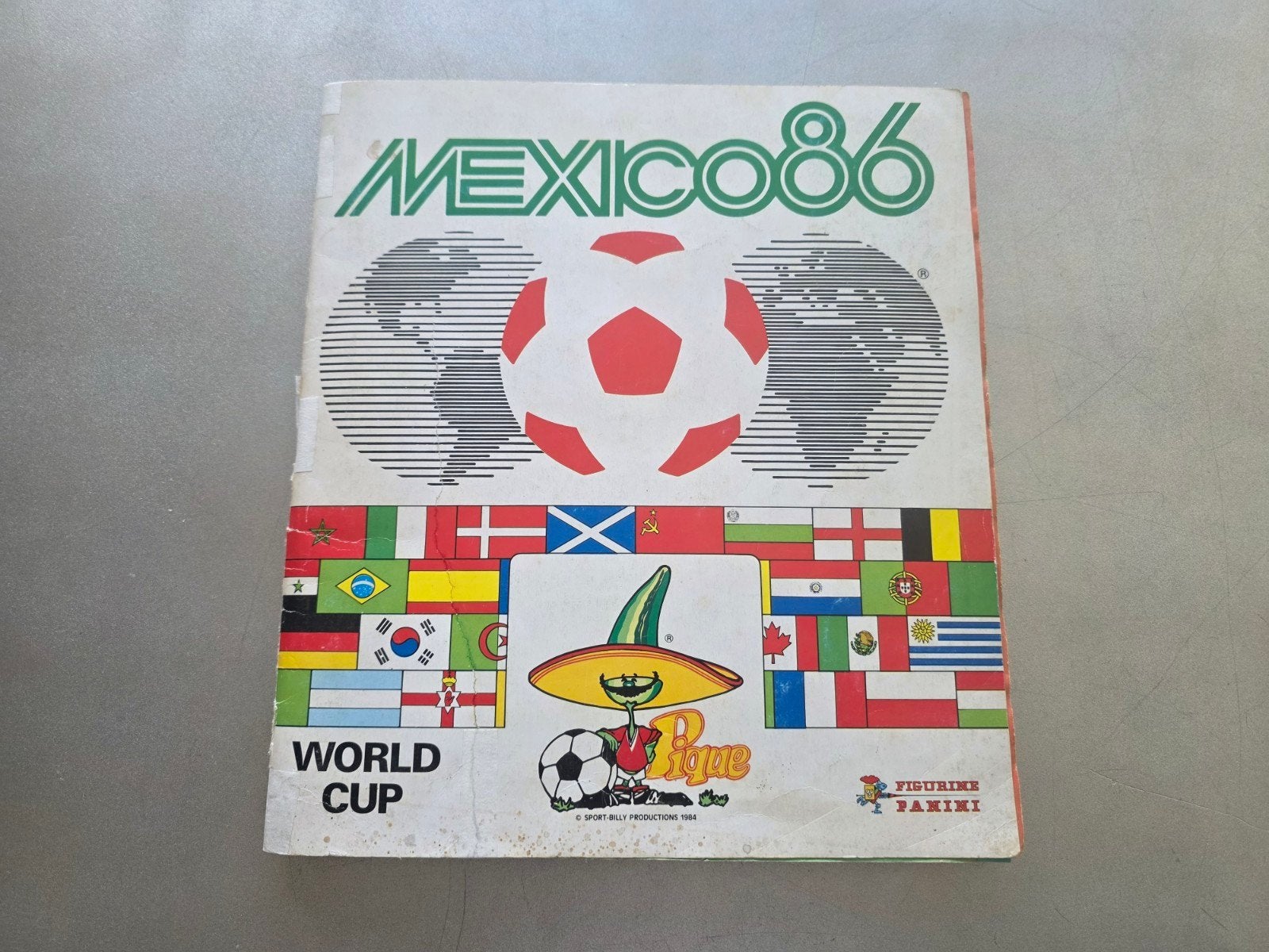 Panini WK 1986 Mexico compleet album, Ophalen of Verzenden, Gebruikt, Overige sporten, Boek of Tijdschrift