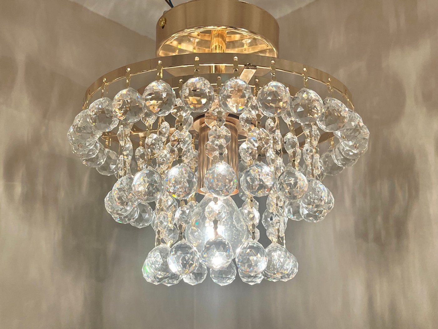 Foto 7 van 8 beschikbaar vintage echte swarovski kroonluchters gemerkt