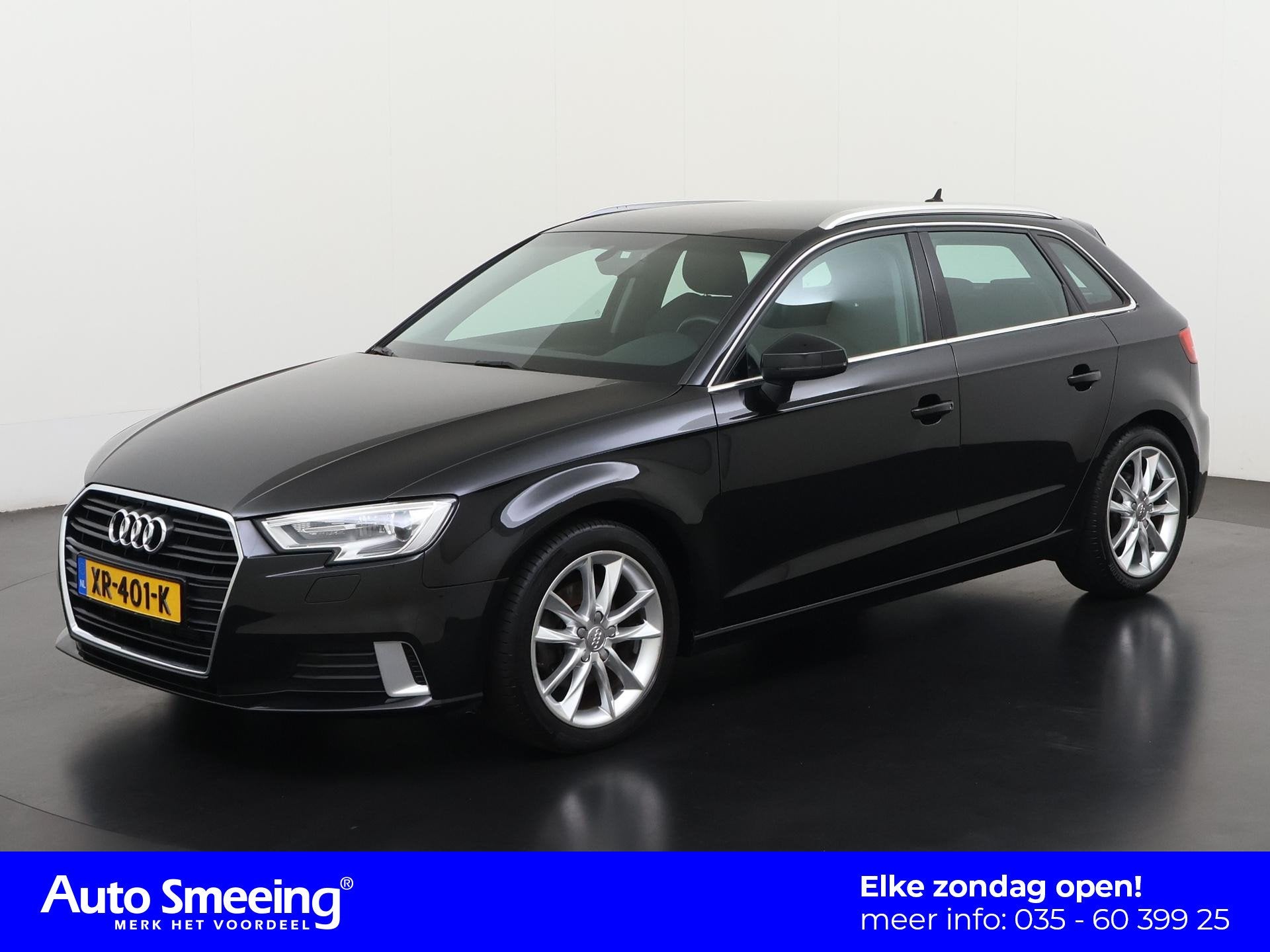 Audi A3 Sportback 1.0 TFSI Sport S Line Edition | MMI-naviga, 12 maanden, Gebruikt, Automatische klimaatregeling, Zwart
