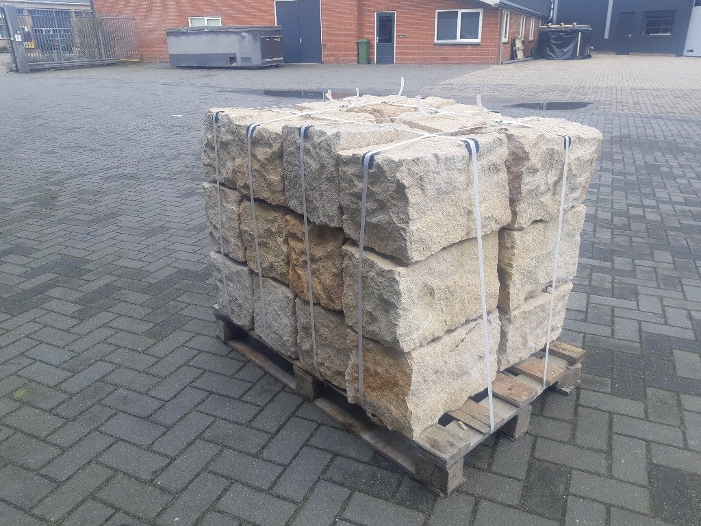 Te koop : zeer mooie Bentheimer zandsteen., Tuin en Terras, Ophalen, Zo goed als nieuw, Zandsteen, Overige typen