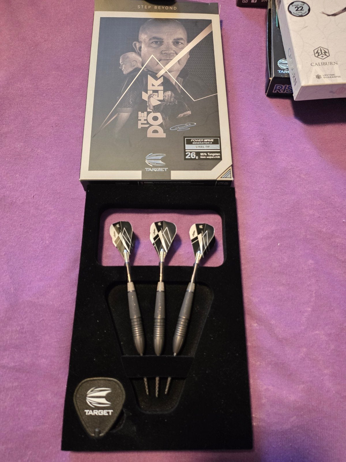 Phil Taylor G8 Darts 26 gram te koop /ruil, Sport en Fitness, Darts, Ophalen of Verzenden, Zo goed als nieuw, Pijlen
