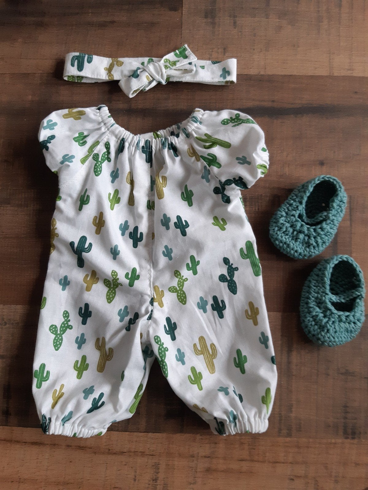Jumpsuit met haarband en slofjes voor Babyborn 43 cm, Ophalen of Verzenden, Nieuw, Babypop