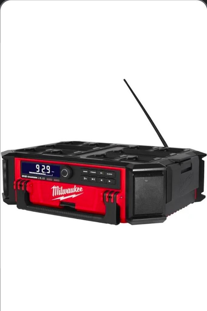 NIEUWE Milwaukee Radio M18 Packout DAB+ / 4933472112, Audio, Tv en Foto, Radio's, Ophalen of Verzenden, Nieuw, Bouwradio