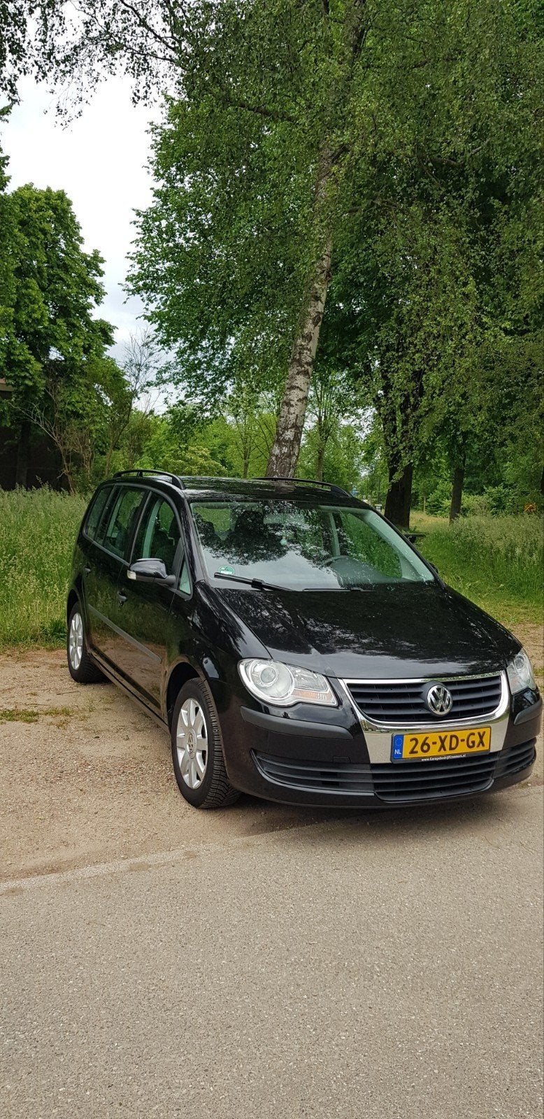 Volkswagen Touran 1.4 TSI 103KW 2007 Zwart, Auto's, Volkswagen, Voorwielaandrijving, 4 cilinders, Zwart, Handgeschakeld