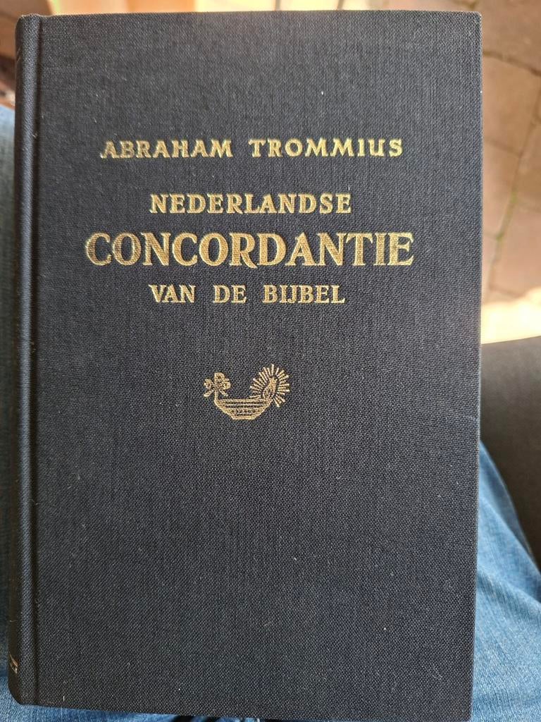 Abraham Trommius Nederlandse Concordantie van de Bijbel, Ophalen of Verzenden, Abraham Trommius