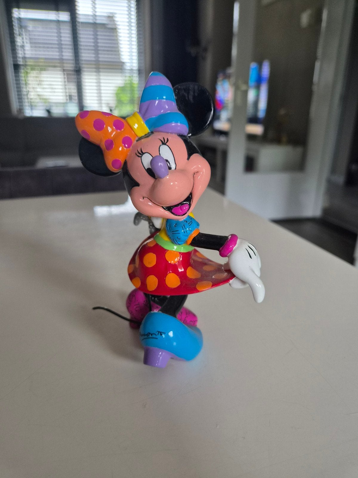 Disney Britto Minnie Mouse, Ophalen of Verzenden, Mickey Mouse, Zo goed als nieuw, Beeldje of Figuurtje