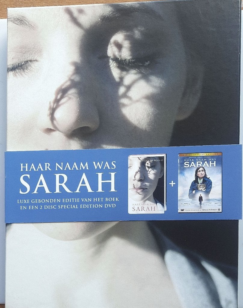 Haar Naam Was Sarah boek en 2-disc special edition DVD set, Ophalen of Verzenden, Zo goed als nieuw, Film, Tv en Media