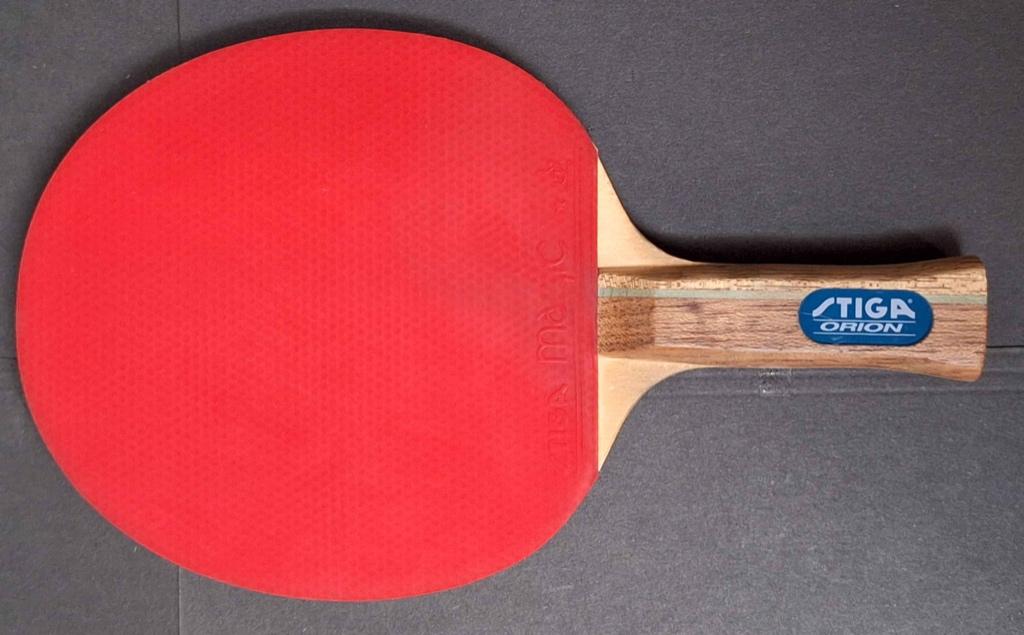 Stiga tafeltennisbat, Sport en Fitness, Tafeltennis, Ophalen of Verzenden, Gebruikt, Net, Batje(s) of Balletje(s)