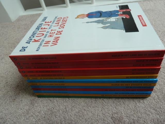 13x Kuifje A5 hardcover nieuw voor € 30, Eén stripboek, Ophalen of Verzenden, Nieuw