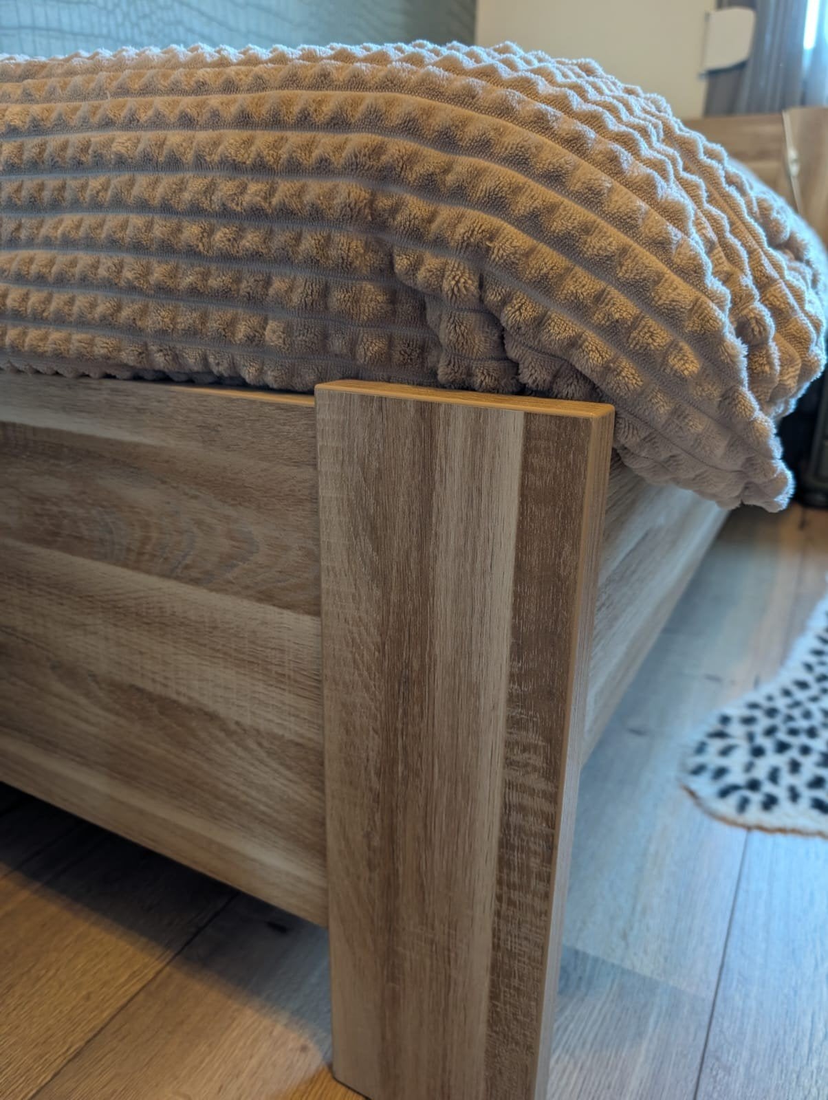 Buitekans éénpersoonsbed tegen elk aannemelijk bod, Huis en Inrichting, Ophalen, 90 cm, Eenpersoons, Wit