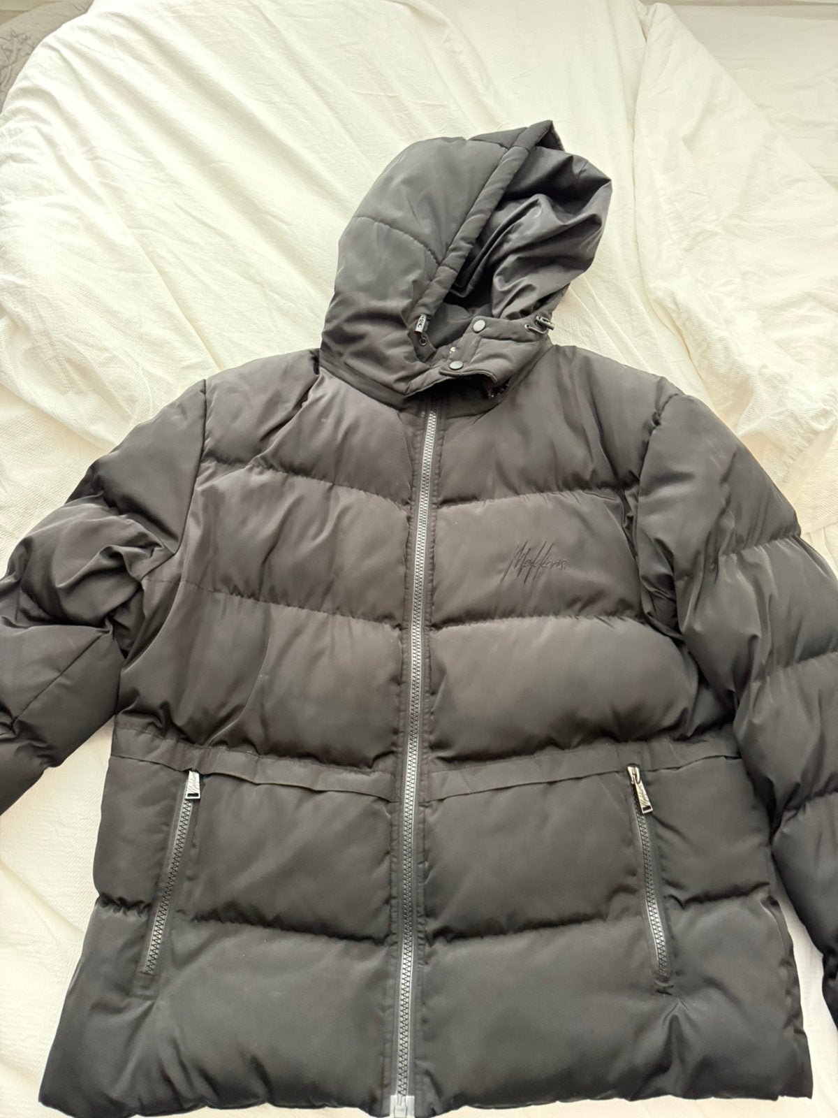 malelions winter jas xxl, Ophalen of Verzenden, Gedragen, Overige maten, Zwart