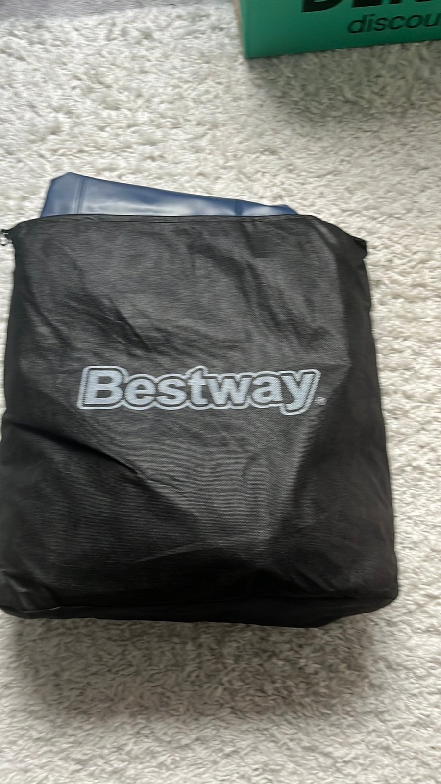 Bestway 2 persoons luchtbed voor de camping, Caravans en Kamperen, Luchtbedden, Ophalen, Ingebouwde pomp, Nieuw, 2-persoons