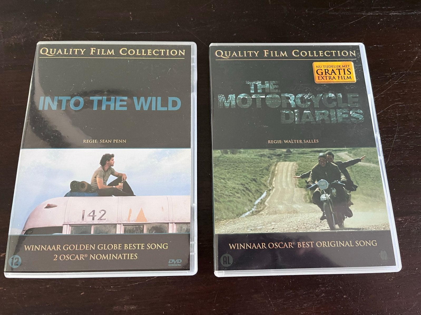 Into the Wild & The Motorcycle Diaries DVD (Quality Film Col, Engels, Nederlands, Overige genres, Ophalen of Verzenden