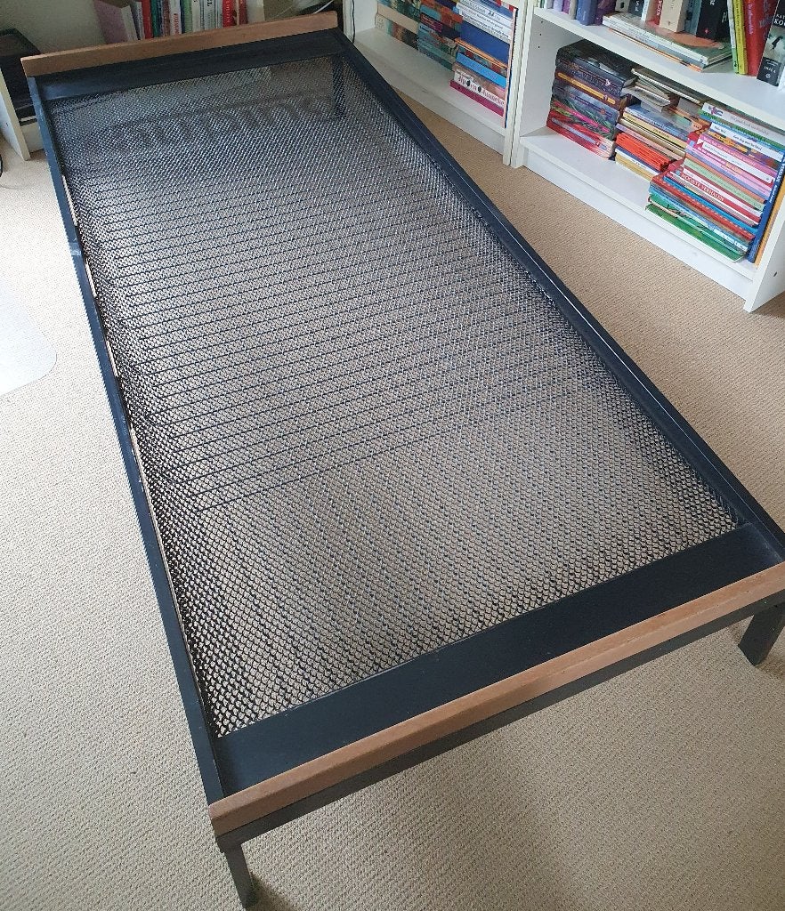 Vintage Auping Cleopatra Daybed (Dick Cordemeijer) 1-Persoon, Ophalen, Gebruikt, Eenpersoons, Zwart