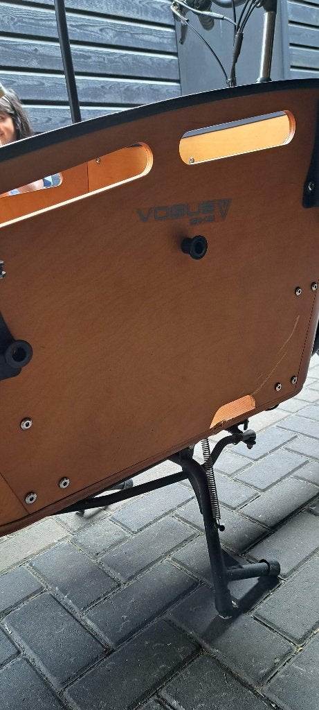 Vogue electric bakfiets (Cargo Bike), 4 kinderen of meer, Elektrisch, Zo goed als nieuw, Schijfrem