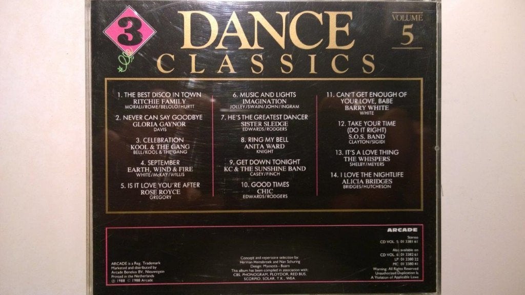Dance Classics Volume 5, Ophalen of Verzenden, Zo goed als nieuw