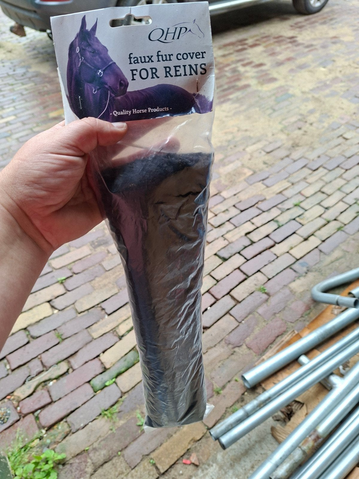 teugel bontjes zwart, Dieren en Toebehoren, Ophalen, Nieuw, Zwart, Teugels