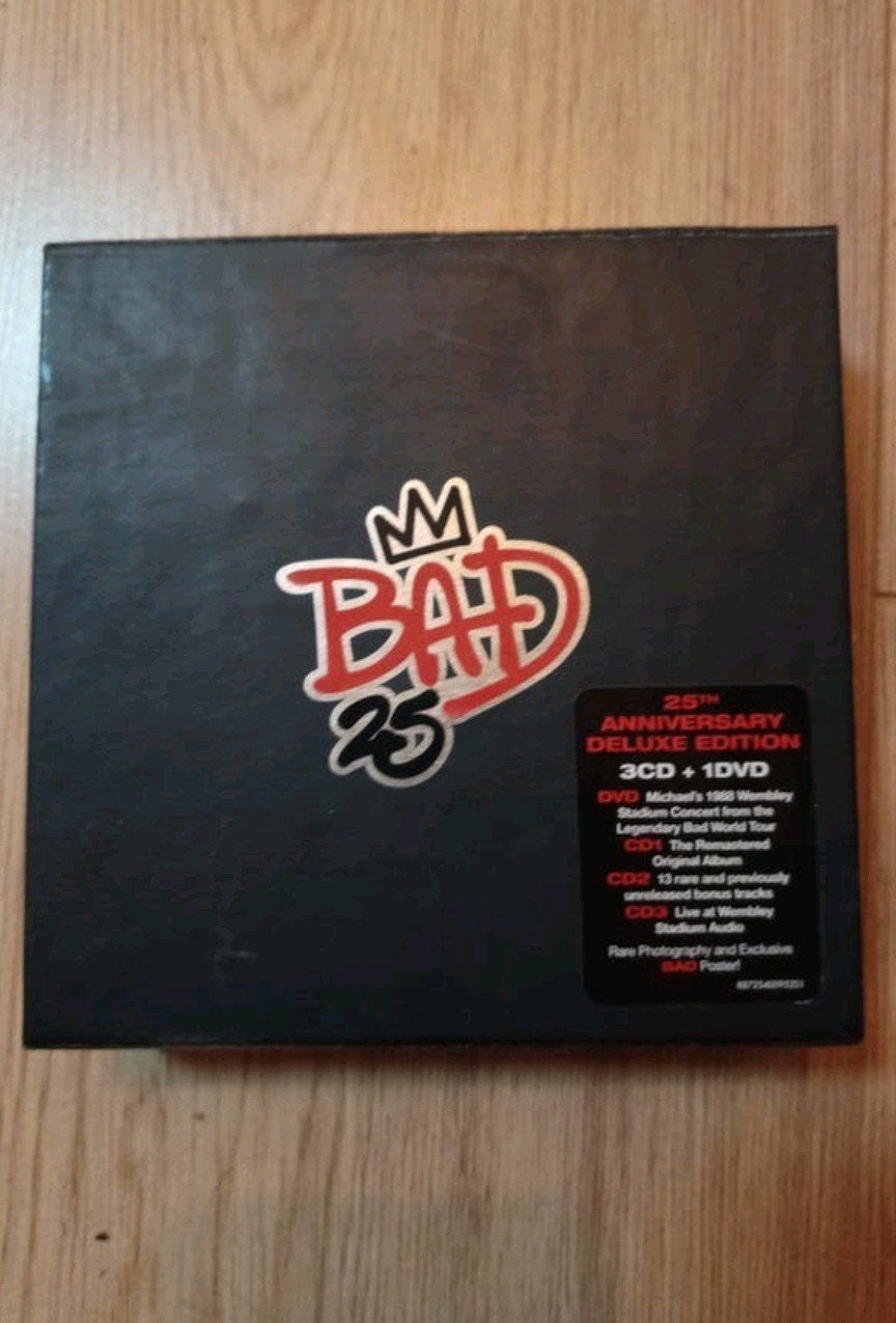 Michael Jackson Bad 25 boxset, Boxset, Speciale editie, Zo goed als nieuw, Verzenden