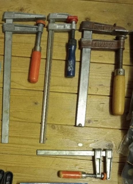 Hamers, lijmklemmen, plamuurmessen, metselen, zagen enz, Doe-het-zelf en Verbouw, Ophalen of Verzenden, Nieuw