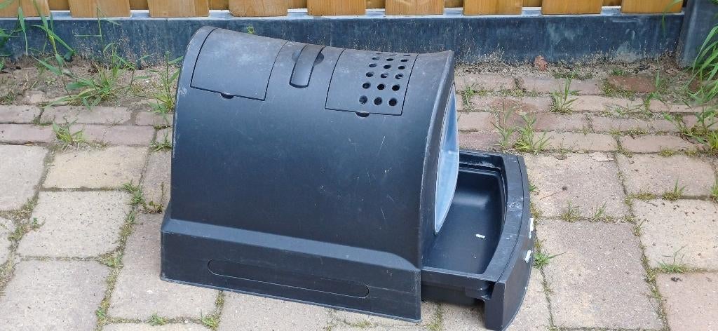 Gesloten kattenbak met lade, Dieren en Toebehoren, Ophalen, Gebruikt, Gesloten
