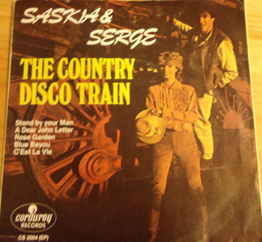 Saskia & Serge > The Country Disco Train, Ophalen of Verzenden, Gebruikt, 7 inch